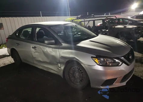 2017 Nissan Sentra S z USA, uszkodzony, nr VIN 3N1AB7APXHY210645